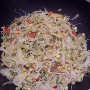Mung Bean Sprouts Stir fry Recipe