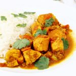 Red Goan chicken curry