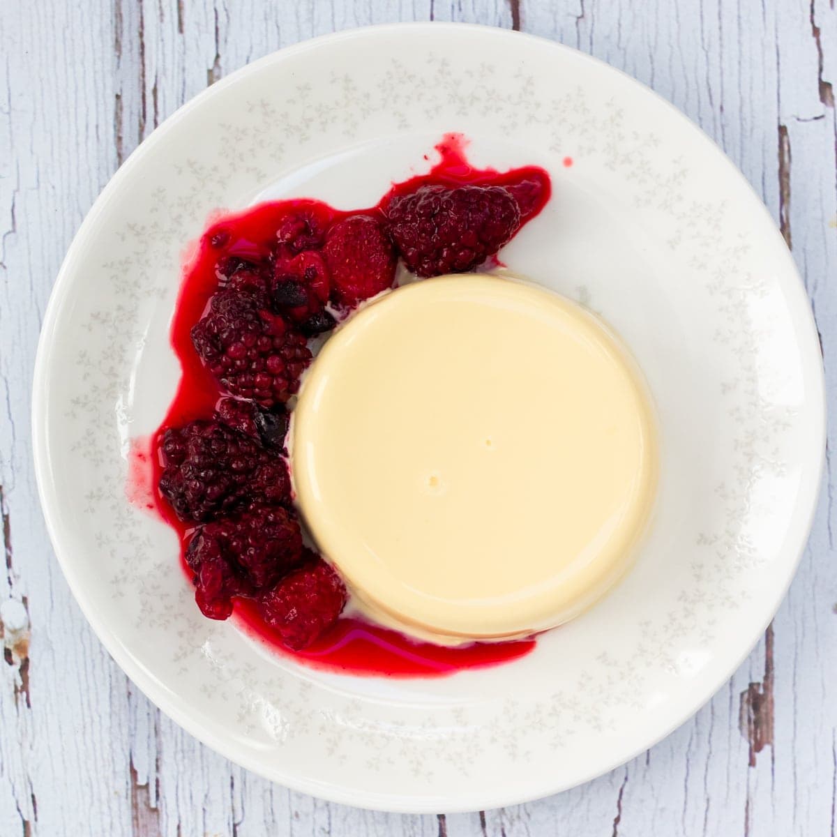 Masterchef Vanilla Panna Cotta And Berry Sauce Searching For Spice