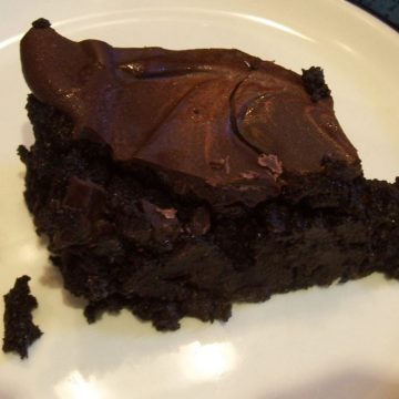 chocolate carob cake
