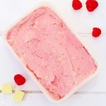 white chocolate raspberry ice cream recipe