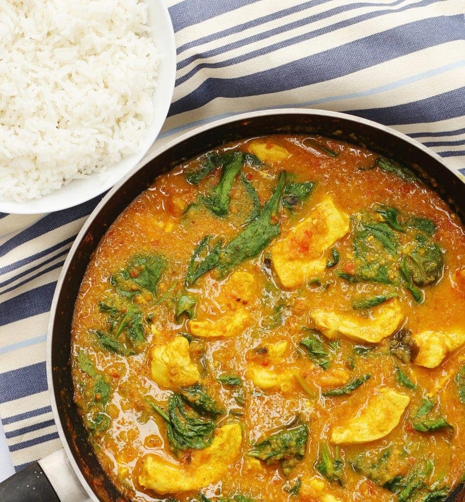 Jamie oliver green chicken hot sale curry