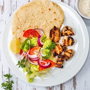 Marinated Middle Eastern chicken