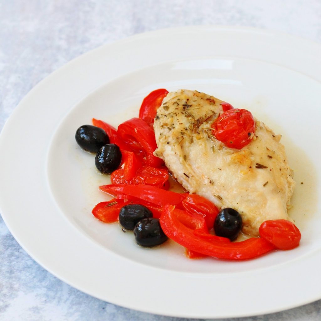 Baked italian chicken breast