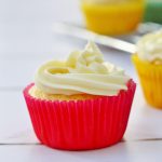 Lemon cupcakes with lemon buttercream