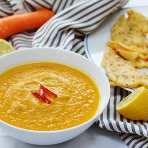 carrot and tahini soup