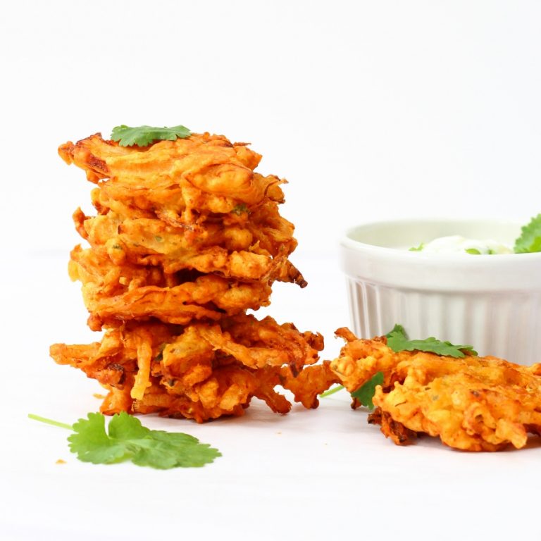 Easy onion bhajis recipe