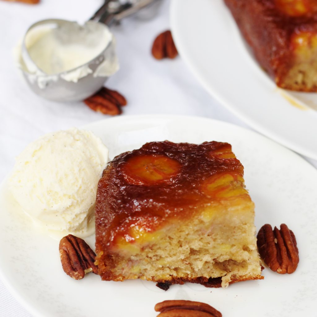 Banana Upside Down Cake