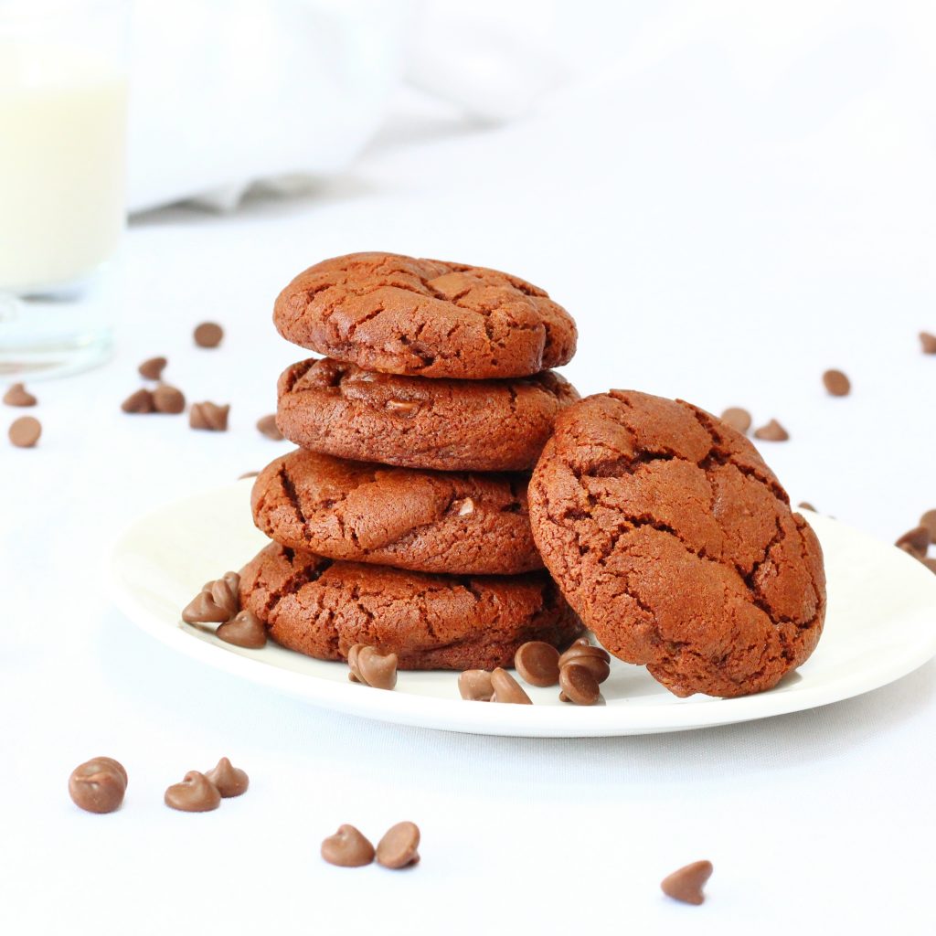 best double chocolate chip cookies 