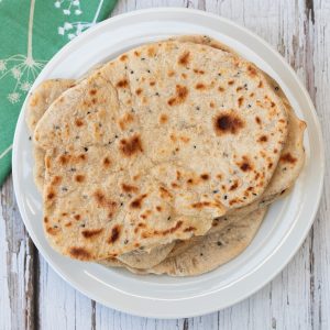 Nigella seed flatbread