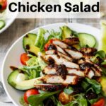 Chamoy chicken salad pin image