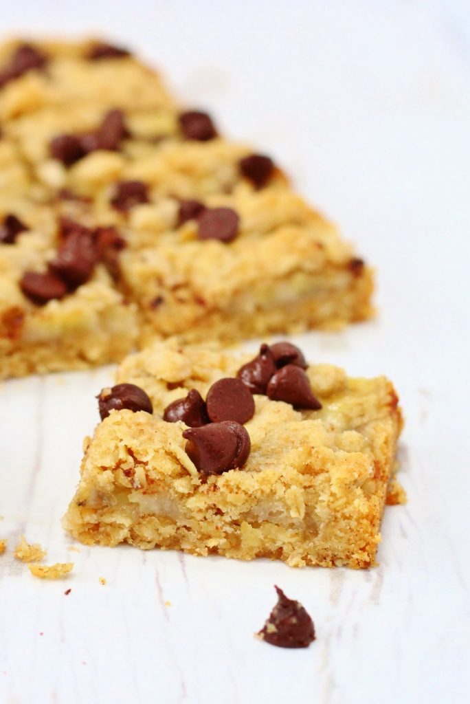 Chocolate banana oat bar