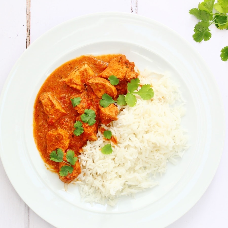 Butter chicken or Chicken Makhani