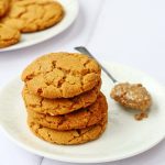 Peanut butter cookies. These tasty peanut butter biscuits make a great morning or afternoon snack