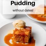 sticky toffee pudding pin image