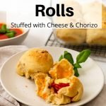 pizza bread rolls pin image