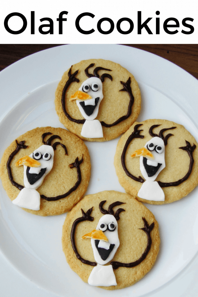 Olaf biscuits pin image