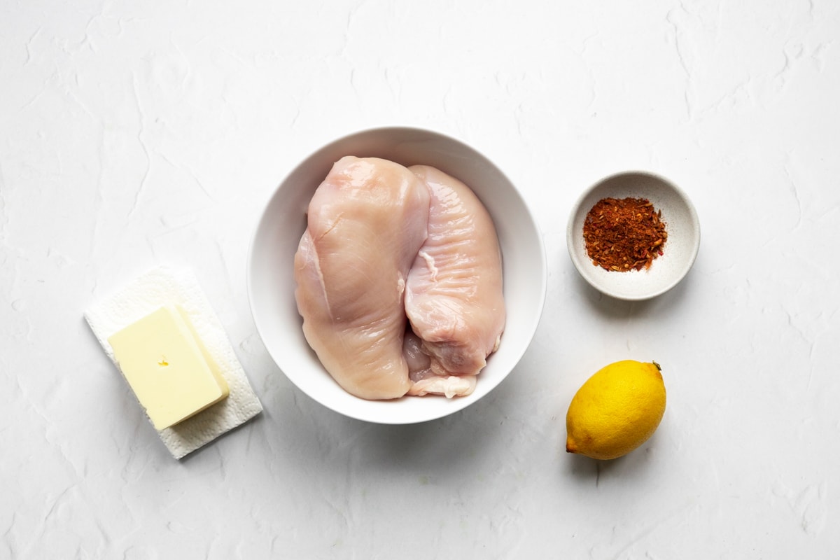Ingredients for chicken Marrakesh