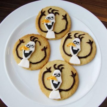 Frozen Olaf Biscuits