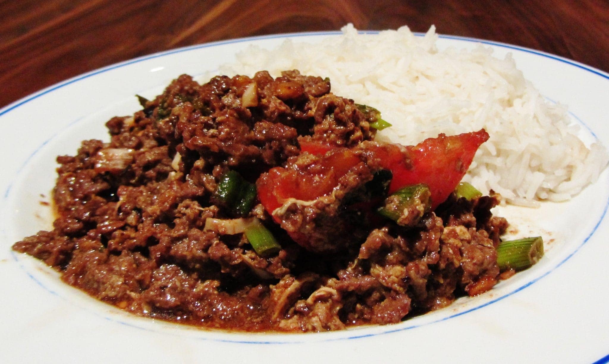 beef and egg stir fry