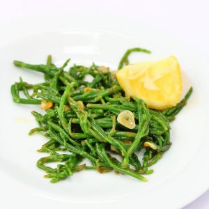 Buttery Garlic and Lemon Samphire