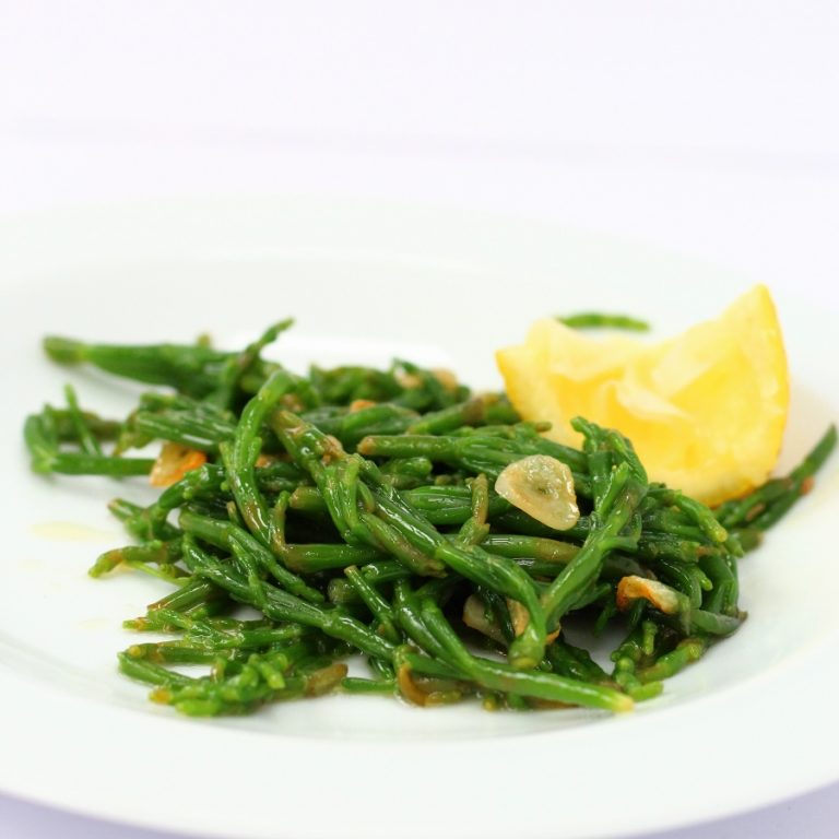 Buttery Garlic and Lemon Samphire