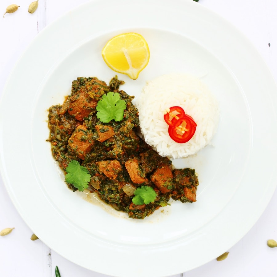 Lamb Saag | Lamb and Spinach Curry