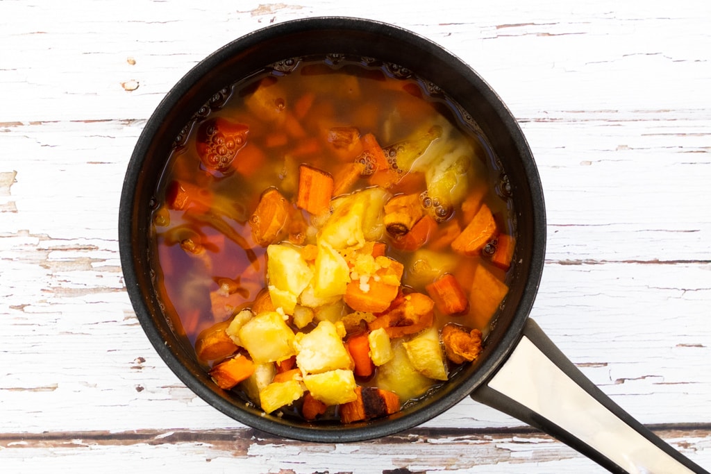 Leftover Roast Vegetable Soup Searching for Spice