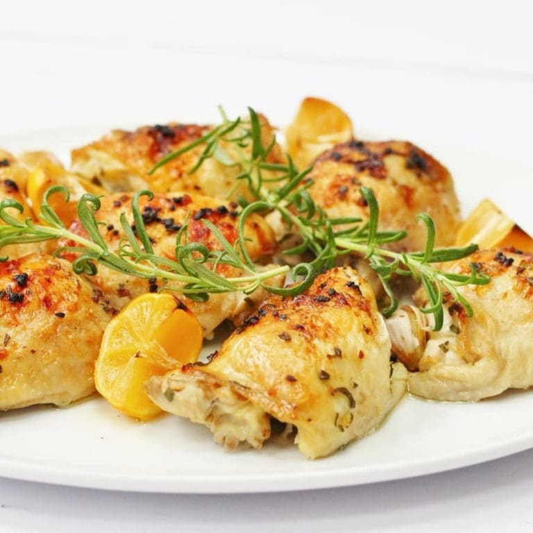 Tuscan Lemon chicken with rosemary