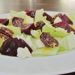 Beetroot & Goats Cheese Salad with Candied Pecans