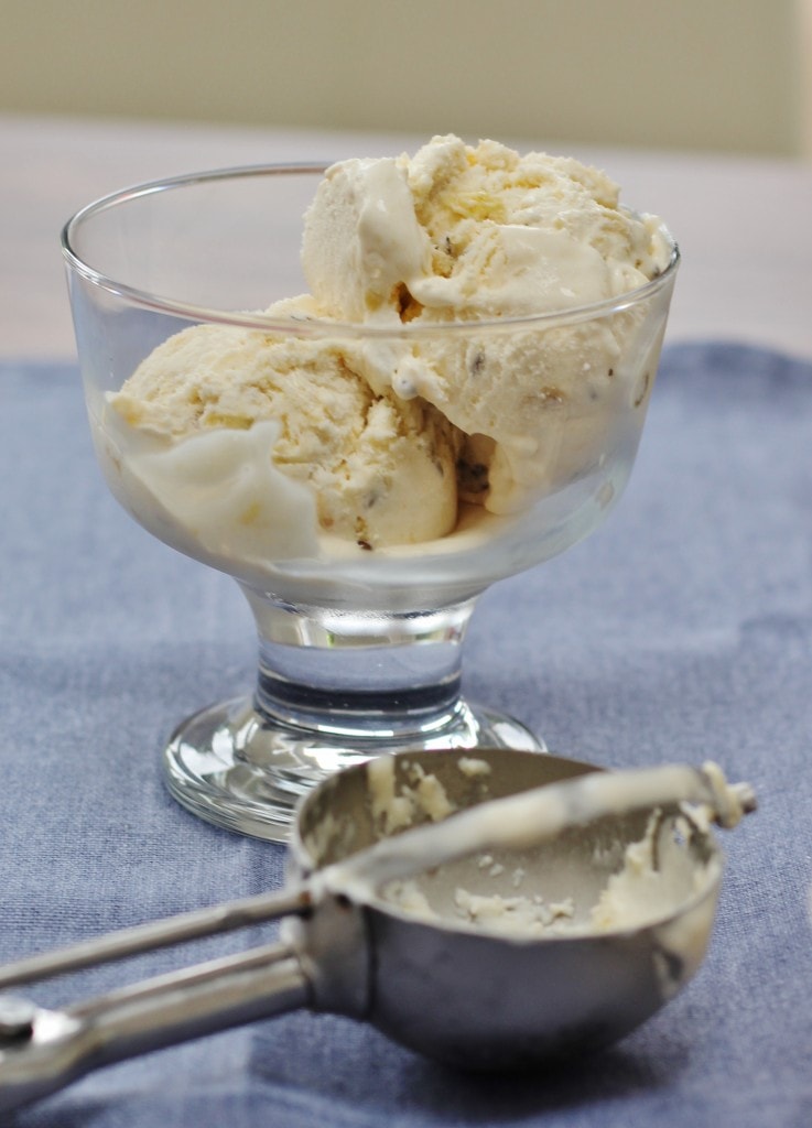 Gooseberry ice cream