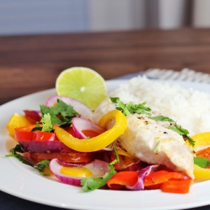 Brazilian Fish Bake from Jamie Oliver's Super Food Family Classics