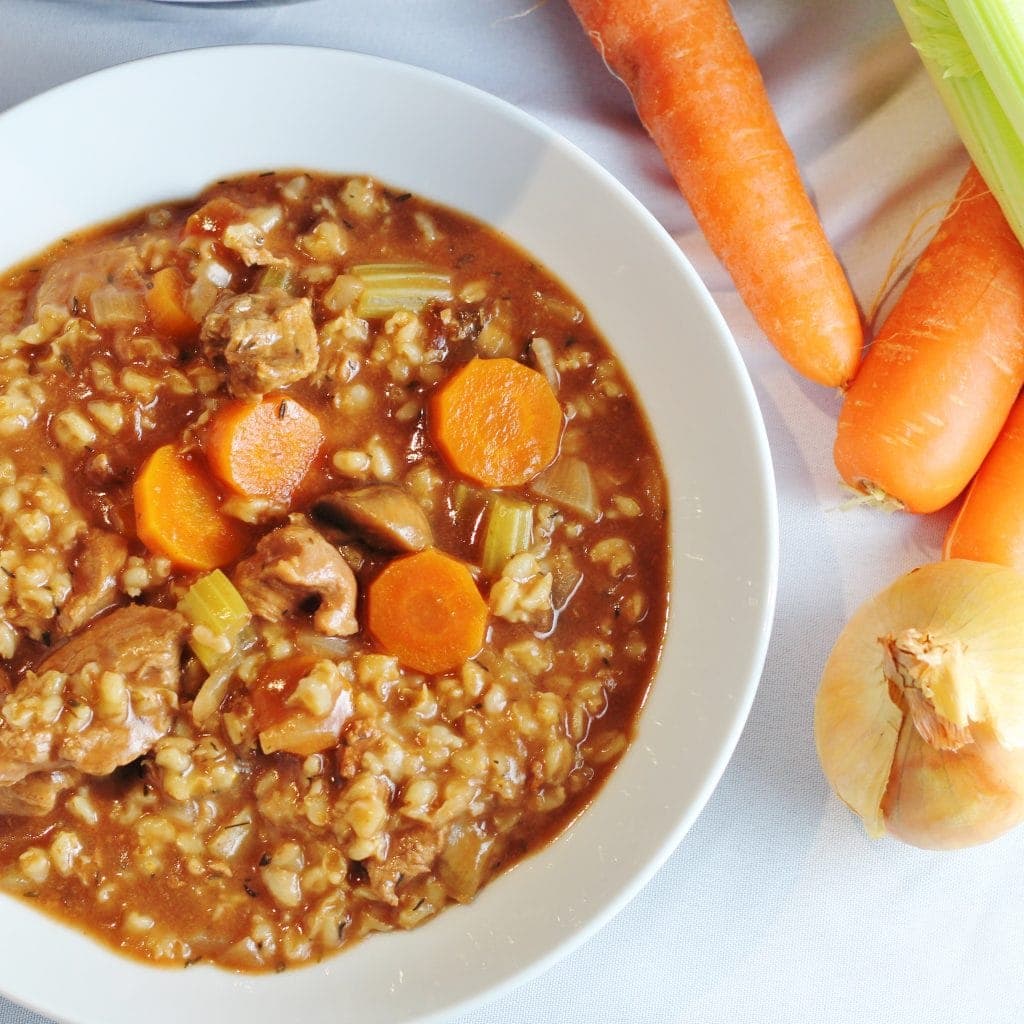 Beef and Barley Vegetable Stew