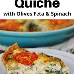 Pin image for Greek Quiche