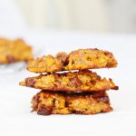 Spiralized sweet potato and chocolate chip cookies