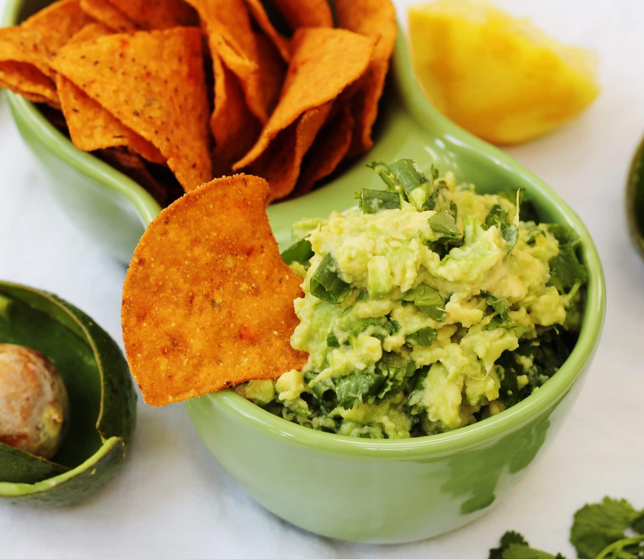 lemon and herb guacamole