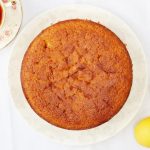 Olive oil lemon drizzle cake. This zesty lemon cake made with olive oil is full of Mediterranean flavours and perfect for afternoon tea or a snack
