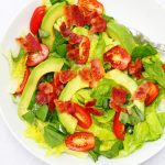 BLT Salad - Bacon lettuce and tomato salad