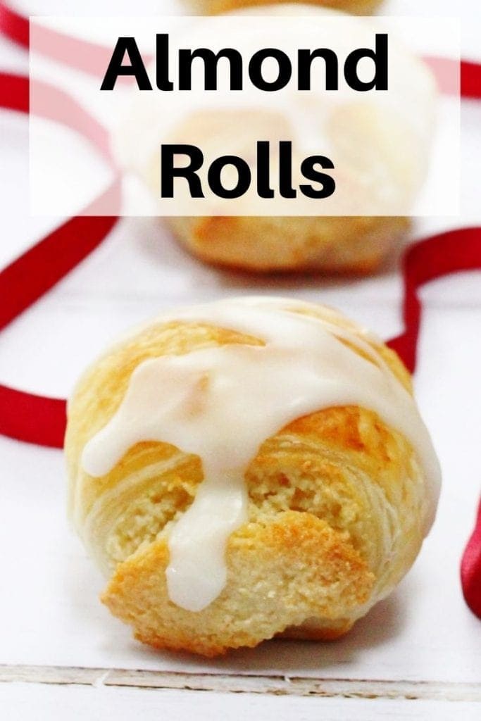Almond rolls pin image