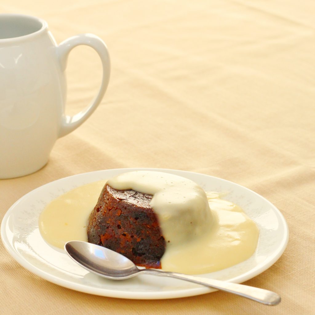 Traditional rum sauce perfect with Christmas pudding