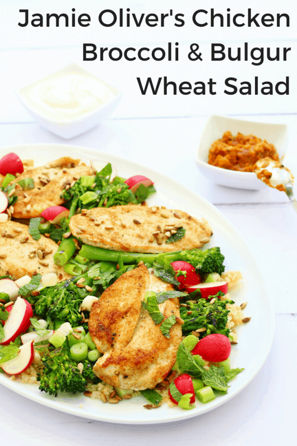 chicken broccoli and bulgur wheat salad