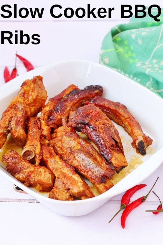 Pin for slow cooker bbq ribs