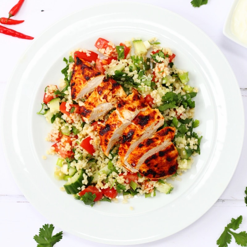 Harissa Chicken salad