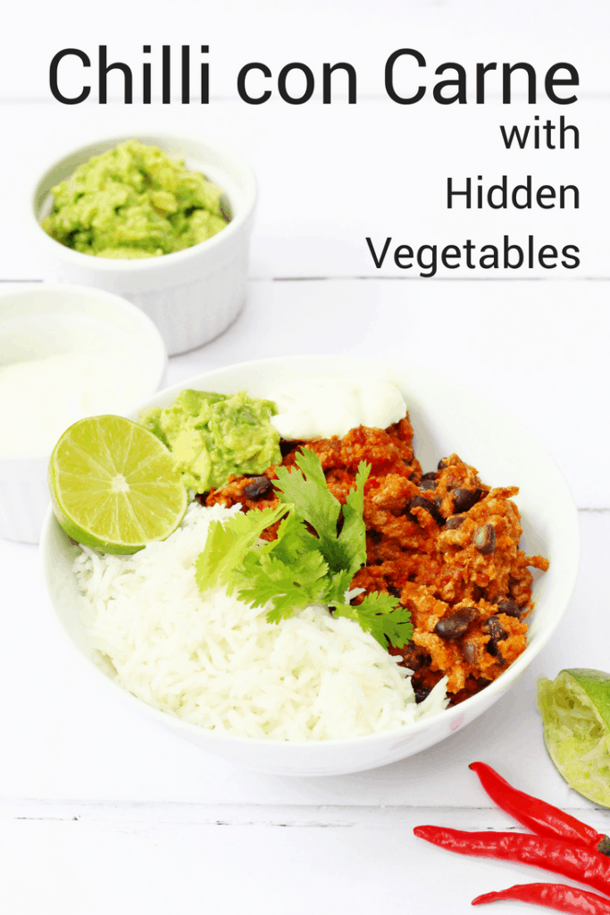 pin image for chilli con carne with hidden vegetables