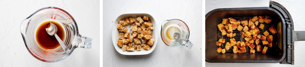 How to make marmite croutons
