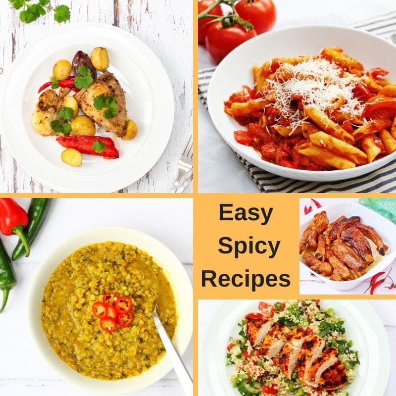 spicy food recipes easy