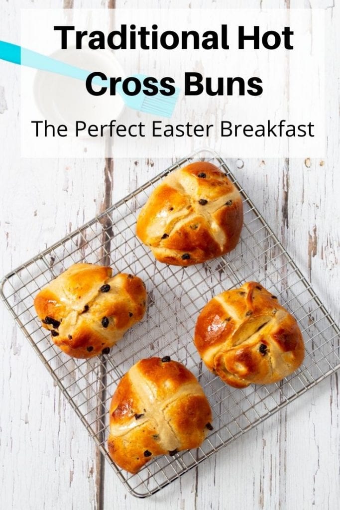 Hot cross buns pin image