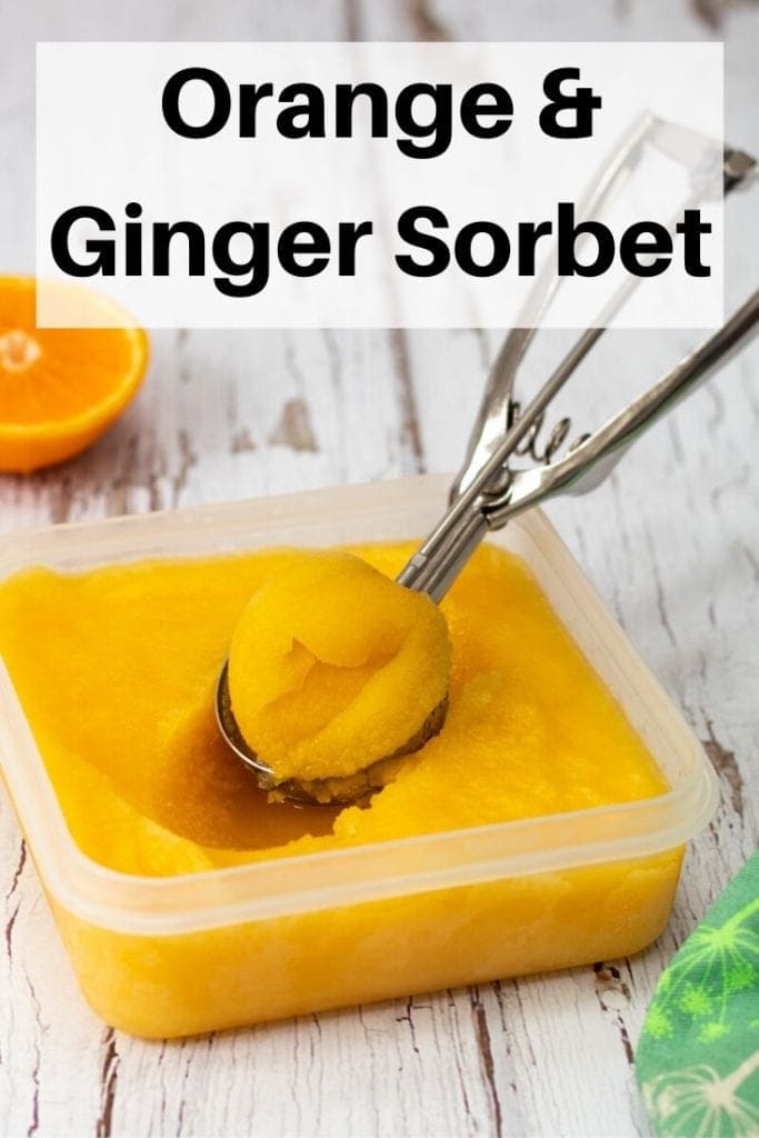Ginger Orange sorbet pin image