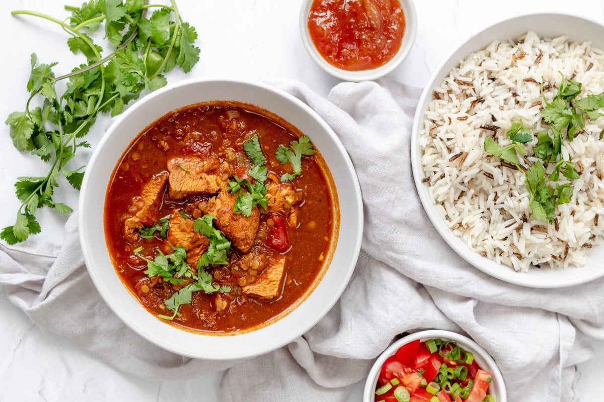 Chicken Dhansak Curry Recipe A Takeaway Favourite! Searching for Spice