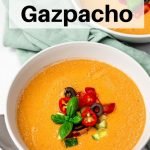 Spicy gazpacho pin image